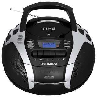 Аудиомагнитола Hyundai H-1409 черный