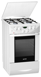 Плита комбинированная с электродуховкой GORENJE K 577 W