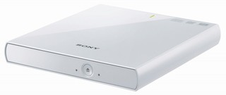 Привод DVD+/-RW Sony DRX-S77U/W ext slim белый RTL