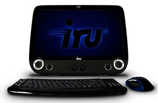 Моноблок iRU 301 21.5" Core i3-370/2Gb/500G/DVD-RW/NVIDIA GF310/Wi-Fi/CR/Cam/W7-HB/+Game/black