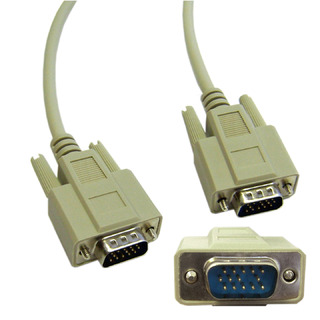 Кабель VCOM SVGA 15m-15m 2 фильтра PRO 1.8 m