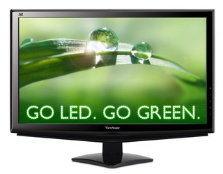 Монитор ViewSonic TFT 24" VA2448-LED glossy-black 16:9 FullHD 5ms  DVI 10M:1 300cd