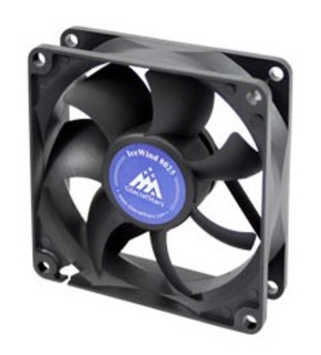 Вентилятор GlacialTech IceWind GS8025 fan 80х80х25 case/19dB/OEM 3+4-pin (CF-8025GSD0AB0001)