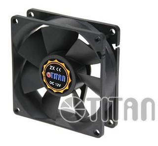 Вентилятор Titan TFD-8025L12S 80x80 case (3pin) (TFD-8025M12S)