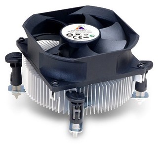 Вентилятор GlacialTech Igloo5058 Soc775. /sleeve/клипсы/ цв.кор