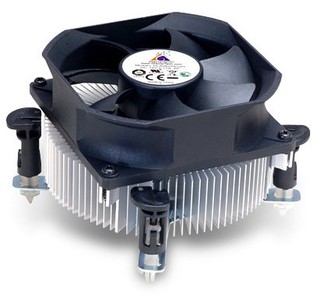 Вентилятор GlacialTech Igloo5058PWM Soc775 sleeve/клипсы /цв.кор