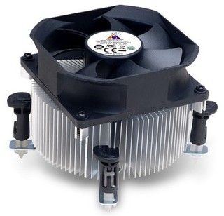 Вентилятор GlacialTech Igloo5063PWM Soc775. sleeve/ клипсы/ цв.кор