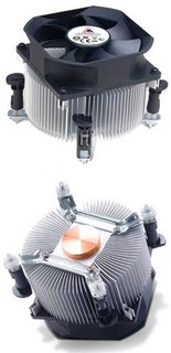 Вентилятор GlacialTech Igloo5063Silent Cu Soc775 /ball/клипсы/цв.кор