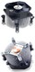 Вентилятор GlacialTech Igloo5063Silent Cu Soc775 /ball/клипсы/цв.кор