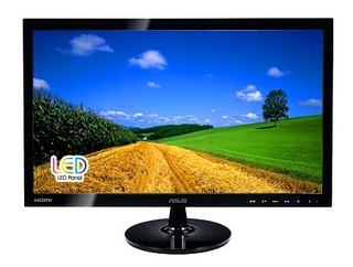 Монитор Asus TFT 21,5" VS228H Glossy-Black TN LED 5ms 16:9 DVI HDMI 50M:1 250cd