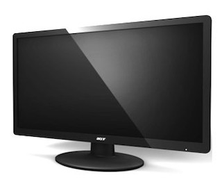 Монитор Acer TFT 23" S230HLb glossy-black 16:9 FullHD LED 5ms 100M:1