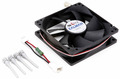 Вентилятор Zalman ZM-F2 PLUS 92мм вентилятор, Sleeve подшипник, 1500-2800rpm, 18-36dBa, 3Pin, анти-вибро крепеж