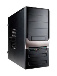 Корпус INWIN EC 025BL Black 450W  ATX