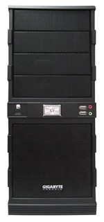 Корпус Gigabyte GZ-H8 black w/o PSU ATX 2*USB AUDIO Air Duct