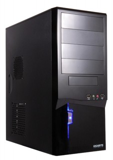 Корпус Gigabyte GZ-P5 black w/o PSU ATX 2*USB AUDIO Air Duct (P5HA3W)