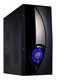 Корпус Texconn 3391 black w/o PSU ATX USB Audio 120*Fan blue led mesh front panel