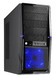 Корпус Texconn 7688 black w/o PSU ATX USB Audio, 120*Fan blue led, mesh front panel, bott PSU