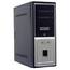 Корпус H-208 Black-Silver 350W 20+4pin SATA USB/Audio
