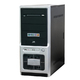 Корпус H-214 Silver-Black 350W 20+4pin SATA USB/Audio