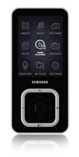 Плеер Flash Samsung YP-Q3AB 4Gb Black USB2.0