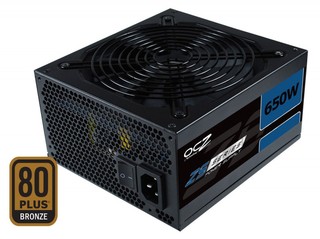 Блок питания OCZ ATX 650W ZS650W 80+ bronze 135mm fan, APFC, 8*SATA