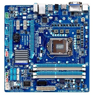 Материнская плата GIGA-BYTE GA-H67MA-USB3 (B3) s1155 /iH67/ 4xDDR3,2xPCI-E,VGA,DVI,HDMI,GbLAN,RAID,mATX