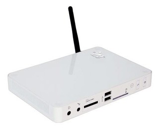 Неттоп iRU 112 Atom 330/2Gb/250/NVIDIA GF9400/CR/WiFi/DVI,HDMI,6xUSB,LAN-Gbt/WXP-H/white