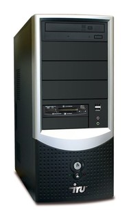 Системный блок iRu Corp 510 Core i5-650(3200)/4096/320/Intel HD Graphics/DVD-RW/k+m/bl