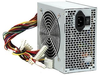 Блок питания 400 Вт LinkWorld ATX 400W LW2-400W 24 pin, 80mm fan, 2*SATA, power cord