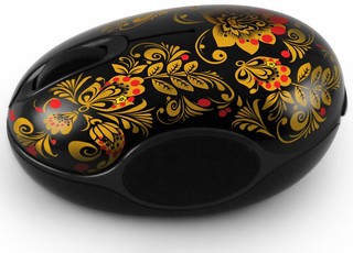 Беспроводная мышь Oklick 535XSW HOHLOMA CORDLESS OPTICAL (800/1600) Nano Receiver USB