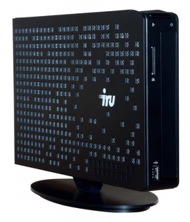 Неттоп IRU 115 Atom D525/2Gb/320Gb/GT218 /DVDRW/DOS/D-SUB,HDMI,5xUSB,LAN-Gbt/