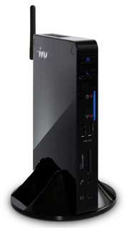 Неттоп iRU 116 Atom D525/2Gb/500/Intel GMA-3150/CR/WiFi/D-SUB,HDMI,6xUSB,LAN-Gbt/W7-Str/black