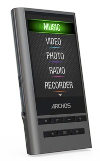 Флеш плеер ARCHOS 24Y VISION 8GB 2.4" FM/MP3/WAV/FLAC/APE/AVI/13H (501605)