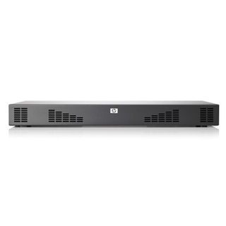 Коммутатор KVM HP 1x1Ex8 KVM IP Cnsl G2  VM CAC SW (AF620A)