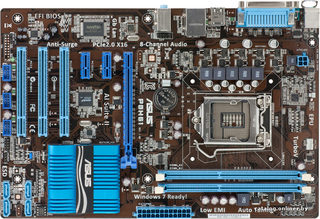 Материнская плата Asus P8H61-MX/SI (3.x) Soc-1155 iH61 DDR3 mATX AC'97 GbLAN VGA+DVI Bulk