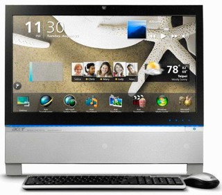 Моноблок Acer Aspire Z3100 21.5" FullHD/AthlonII x3 425e/3G/500Gb/9200/DVDRW+CR/WiFi+BT/Kbd/m/W7HB