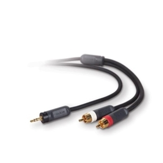 Кабель Belkin AUDIO Y-SPLITTER CABLE 3.5mmSTEREO/2xRCA; 3M AD20600qn3M