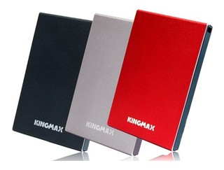 Жесткий диск Kingmax USB 320Gb KM320GKE91BK 2.5" (черный) (с чехлом)