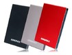 Жесткий диск Kingmax USB 320Gb KM320GKE91GR 2.5" (серый) (с чехлом)