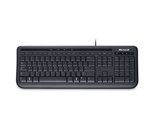 Клавиатура Microsoft 600 черная Wired USB (ANB-00018)