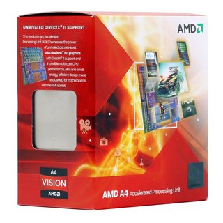 Процессор FM1 A-Series A4-3300 HD6410D 2cores 2.5Ghz 1Mb 160/443Mhz BOX