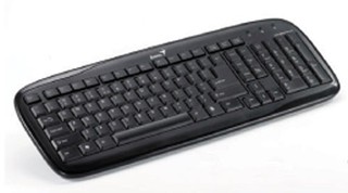 Клавиатура Genius SlimStar110 brown box PS/2