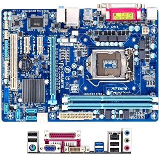 Материнская плата GIGA-BYTE GA-B75-D3V s1155 /iB75/ 4xDDR3, 2xPCI-E, VGA DVI, GbLAN, RAID,ATX