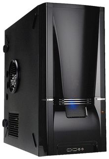 Корпус INWIN IW-C654BL Black  450W USB/Audio/Fan ATX