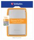 Жесткий диск Verbatim USB 500Gb [53002] Store'n'Go (5400rpm) 8Mb 2.5" (серебристый)