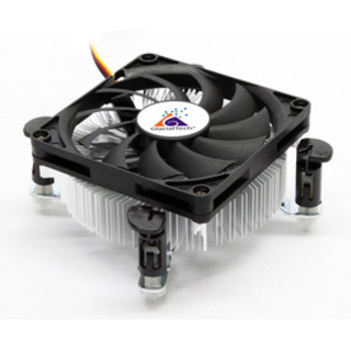 Вентилятор GlacialTech Igloo i630 PWM Soc-1155/1156 Al Sleeve PWM Push-pin 4pin 95W OEM