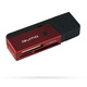 Картридер QUMO QR-S3 "Samurai" SD+MS серии,  USB 2.0. Совместим со всеми моделями флеш карт SD и MS серии