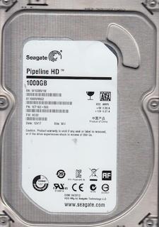 Жесткий диск Seagate Original SATA-II 1Tb ST1000VM002 (5900rpm) 64Mb 3.5" Pipeline HD