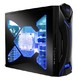 Корпус NZXT Guardian 921 black/blue w/o PSU ATX 2*USB audio 3*120 fan screwless E-SATA bott PSU