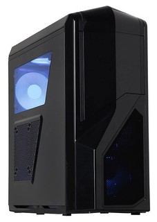 Корпус NZXT Phantom 410 black w/o PSU ATX 2*USB audio 3*fan screwless E-SATA bott PSU